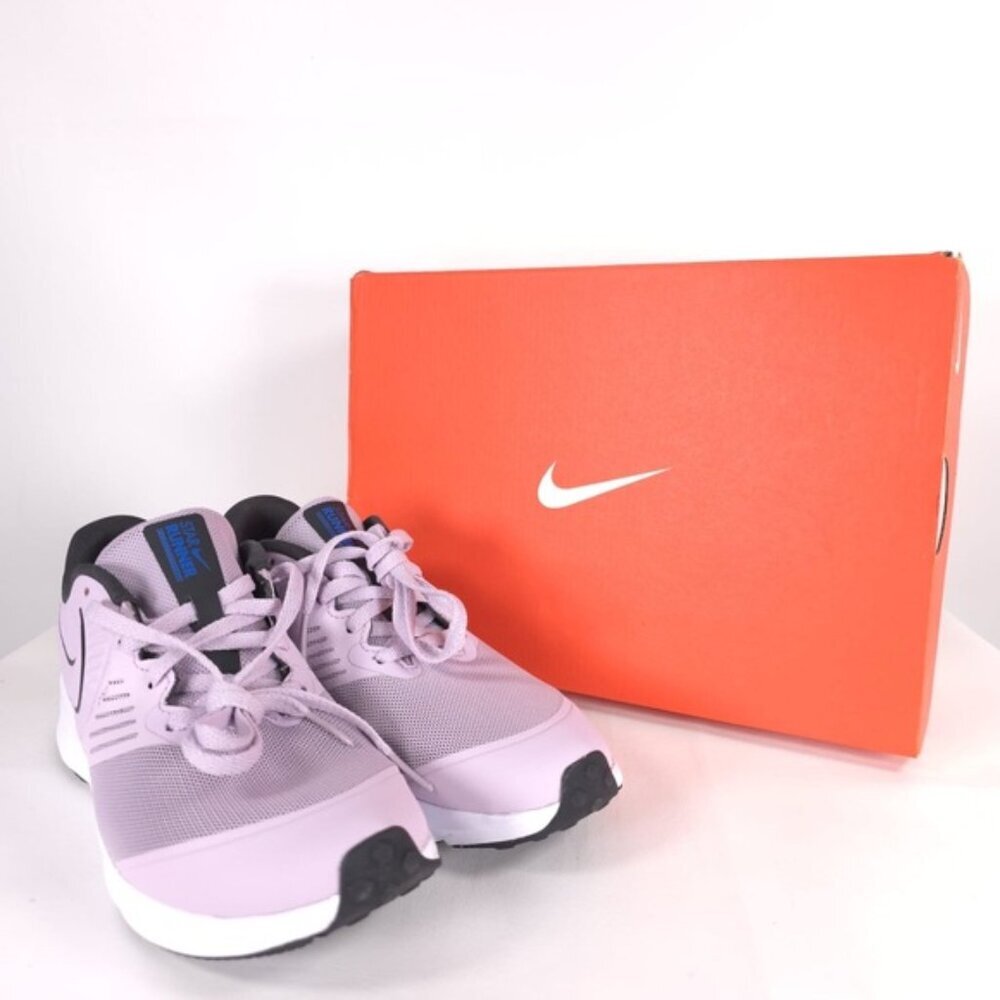 NWB Nike Star Runner 2 GS Iced Lilac Off Noir Soar White AQ3542-501 Size 5.5Y